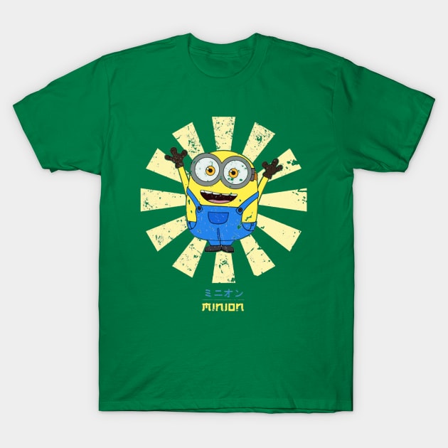 Minion Retro Japanese T-Shirt by box2boxxi